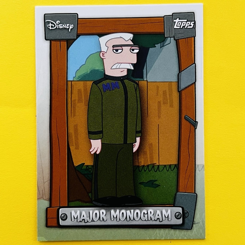2026 Topps Disney Neon Major Monogram P&F-16